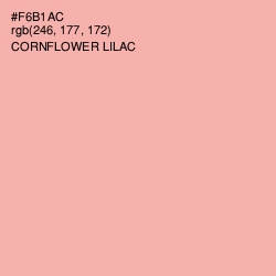 #F6B1AC - Cornflower Lilac Color Image
